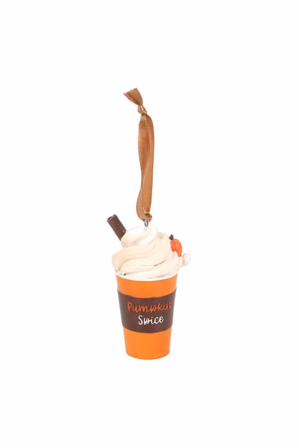 KDMD Pumpkin Spice Latte Hanging Ornament in Orange – 2
