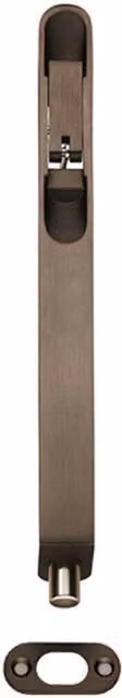 Loops 8 Inch Lever Action Concealed Flush Bolt with Radius Forend in Matt Bronze – 2
