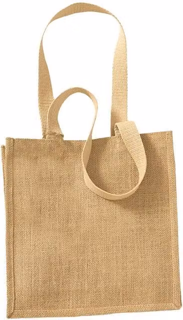 Westford Mill Compact Tote Bag in Beige/Sand, W/D/H: 30 x 30 x 12 cm