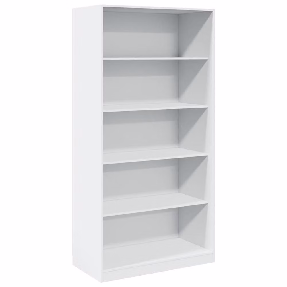 Berkfield Home White Minimalist Wardrobe in MDF, W/D/H: 100 x 50 x 200 cm – 2