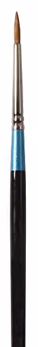 Daler-Rowney Aquafine Professional Watercolour Brush, Round, Short Handle, Natural Sable Hair, Size 3 – 2
