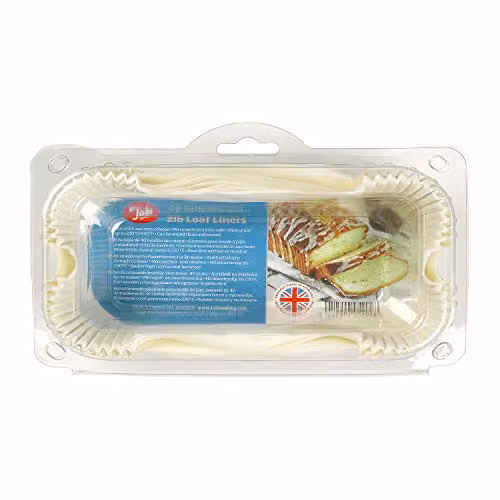 Tala Siliconised Non-Stick Greaseproof 2lb Loaf Liners, Pack of 40