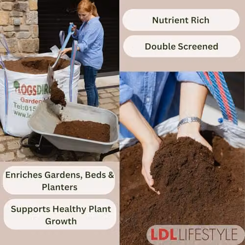 Warma Premium Top Soil Bulk Dumpy Bag, 1000kg, Brown – 3
