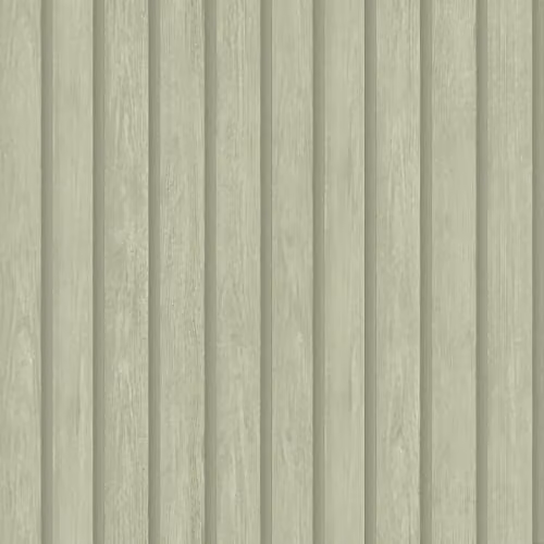 Holden Decor Holden Wood Slat Wallpaper with 3D Wood Look Effect in Soft Green