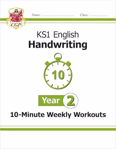 CGP KS1 Year 2 English Handwriting 10-Minute Weekly Workouts