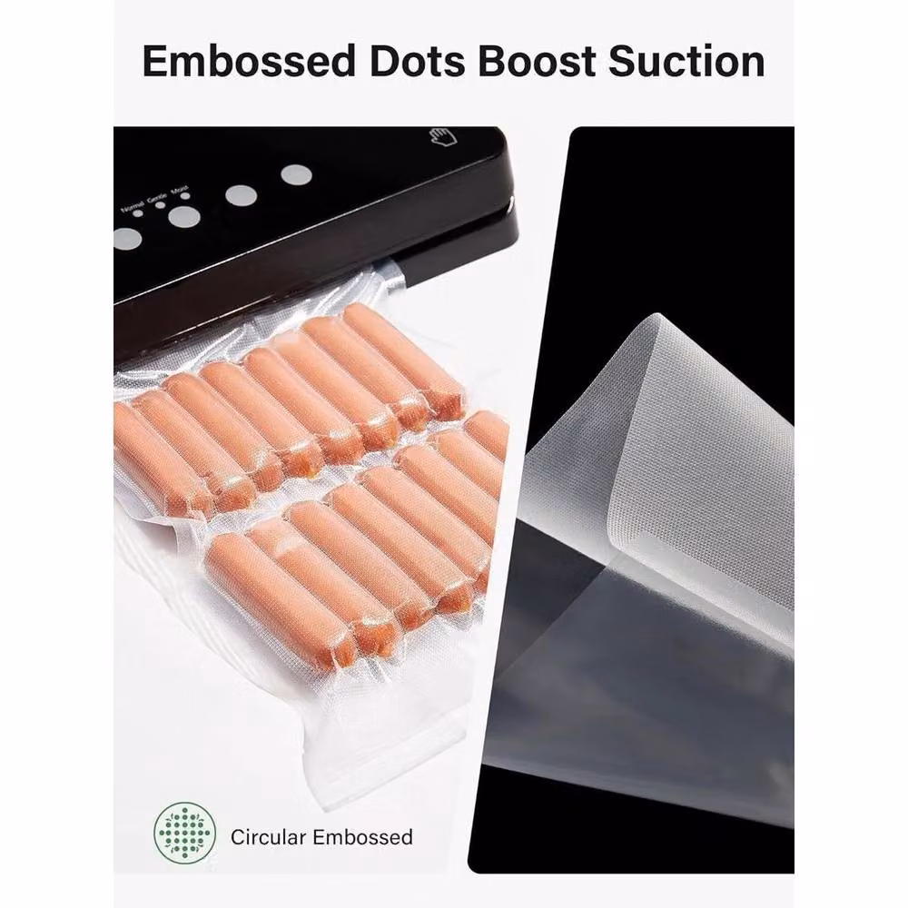 PAWNORA Clear Vacuum Sealer Bags, W: 28 cm, H: 40 cm – 3