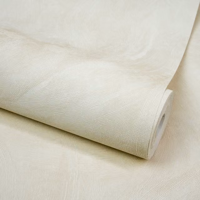 Grandeco Serra Rustic Limewash Chalk Paint Plaster Effect Textured Wallpaper in Beige