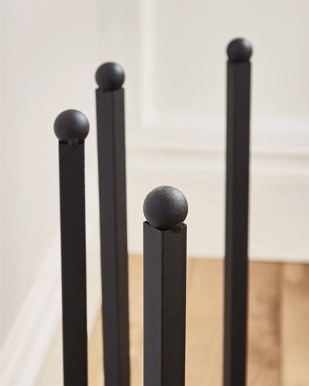 House of Home Black Metal Welly Holder and Shoe Rack Organiser for 5 Pairs – 5