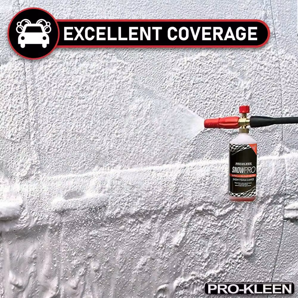 ProKleen Snow Foam Lance Compatible with Karcher K2 to K7, White – 8