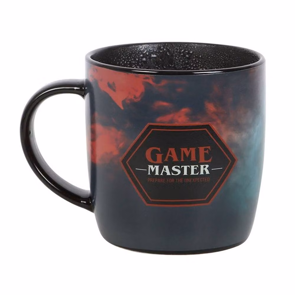 Uniqueful Gamemaster Heat Change Ceramic Mug, Multicolour, 350 ml – 2