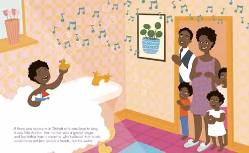 Little People, BIG DREAMS Aretha Franklin Childrens Book by Frances Lincoln – 2
