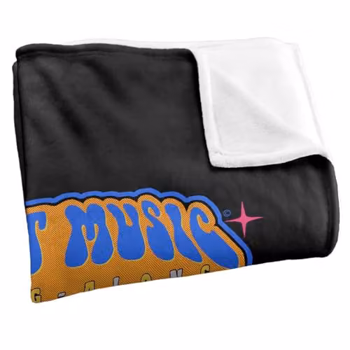 Steven Rhodes Cult Music Singalong Silky Super Soft Fleece Throw Blanket, Multicolour, W/D/H: 91 x 147 cm – 7
