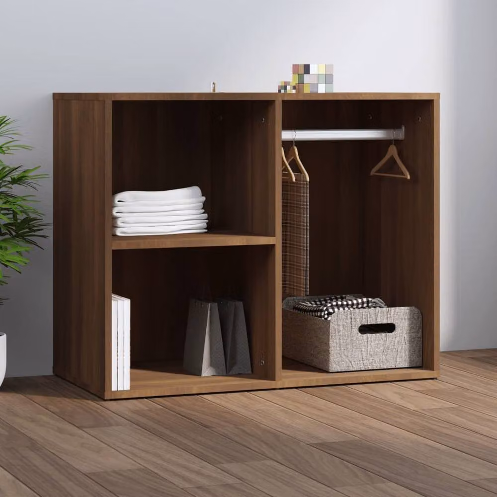 Berkfield Home Brown Oak Dressing Cabinet, W/D/H: 80 x 40 x 65 cm – 2