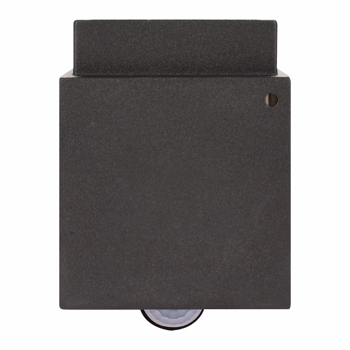 Luceco Azurar Grey Exterior Decorative GU10 Wall Lantern with PIR Motion and Dusk Sensors, IP44 Rated – 7