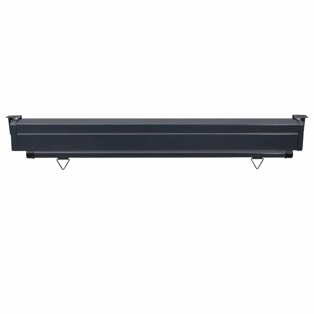 Berkfield Home Balcony Side Awning in Grey, W/H: 140 x 250 cm – 3
