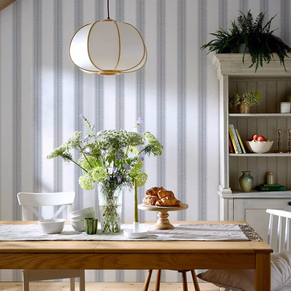 Superfresco Easy Blue Striped Abstract Wallpaper, Roll Width: 52 cm – 2
