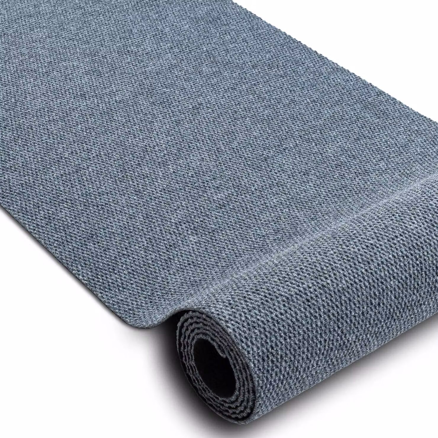 RugsX Non-Slip Grey Polypropylene Runner, W: 100 cm, L: 250 cm – 2
