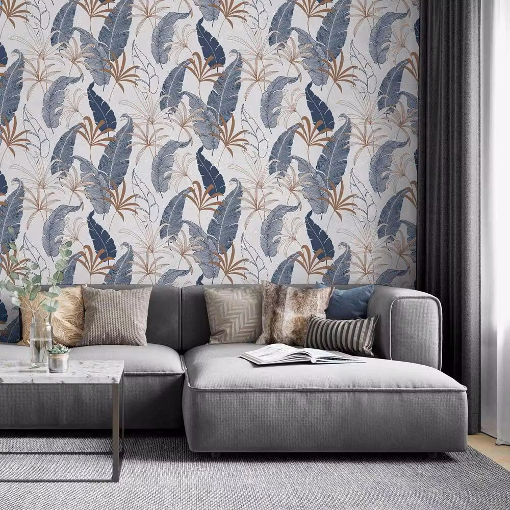 Arthouse Selago Botanical Floral Wallpaper in Beige and Multicolour – 3