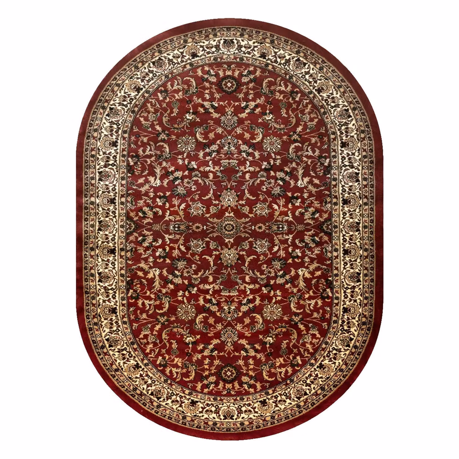 RugsX Royal Oriental Red Rectangular Rug, W: 200 cm, D: 290 cm – 2