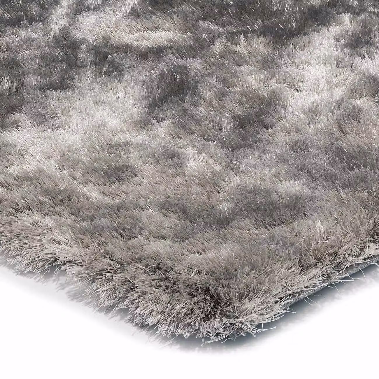 The Rug Shop UK Grey Modern Plain Easy Care Polyester Rug, W: 200 cm, D: 300 cm – 3