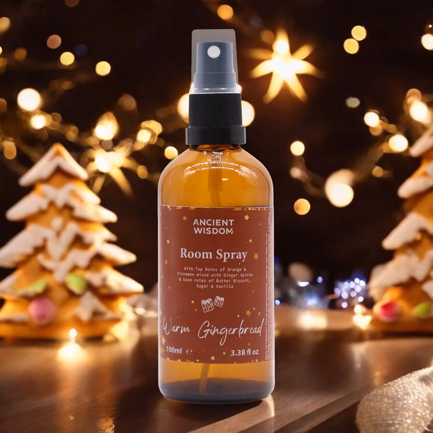 KDMD Warm Gingerbread Room Spray 100ml in Brown – 2