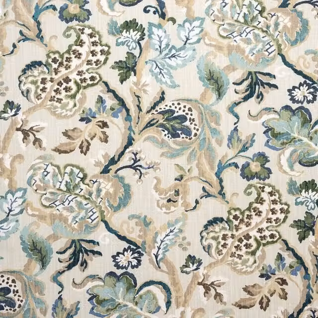 Terrys Green and Multicolour Fabric
