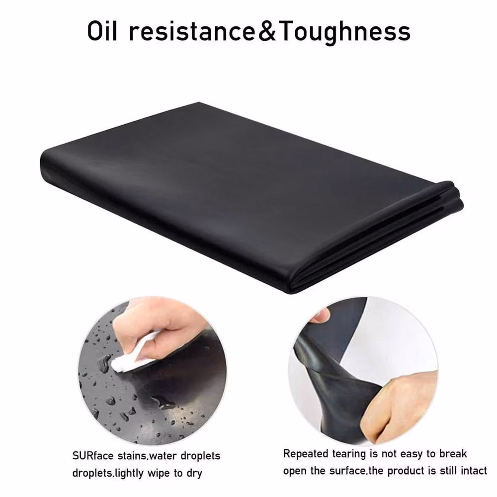 FLAVORA Black EPDM Rubber Roofing Sheet Offcut, W: 520 mm, L: 10000 mm – 5