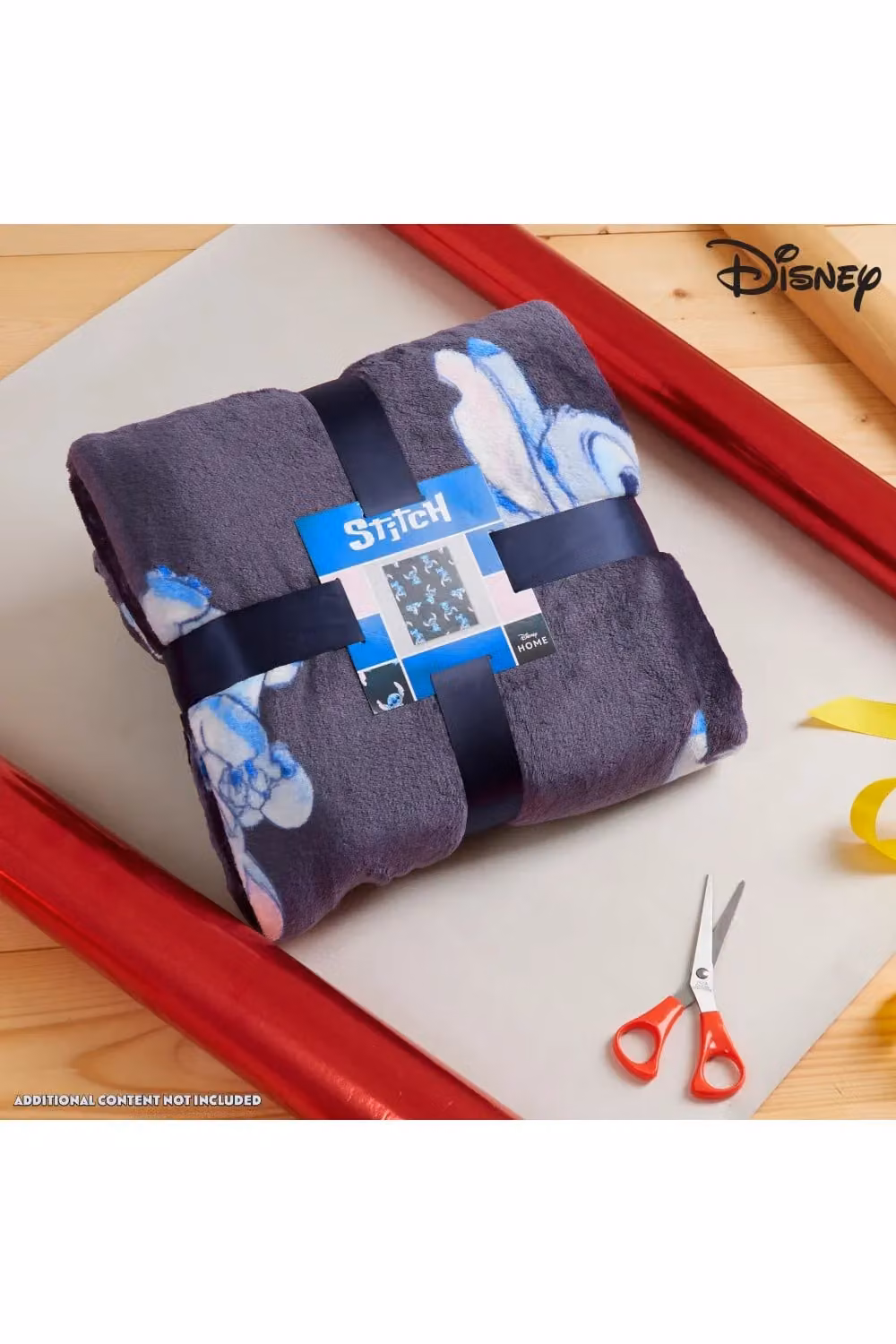 Disney Stitch Blue Multicolour Fleece Throw Blanket, W: 150 cm, D: 130 cm – 7