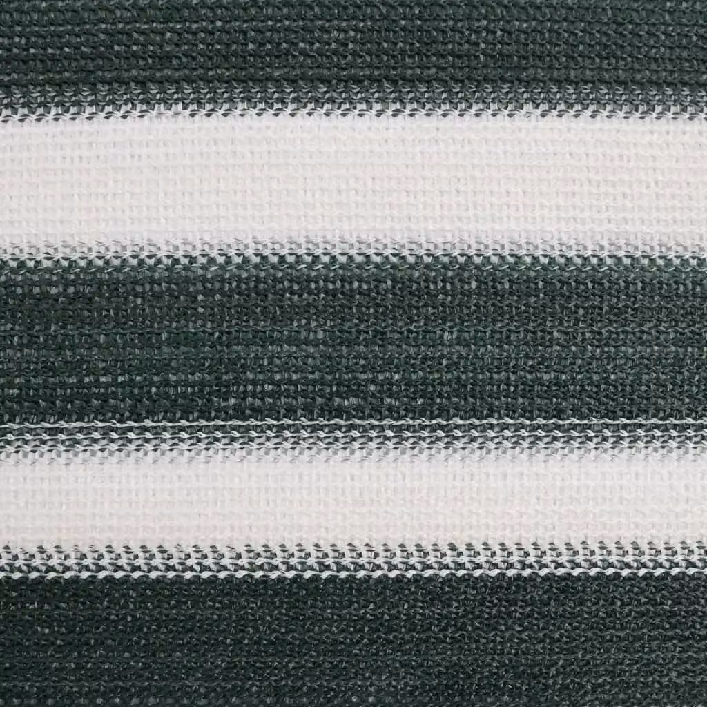Berkfield Home Green and White HDPE Privacy Netting Mat – 6