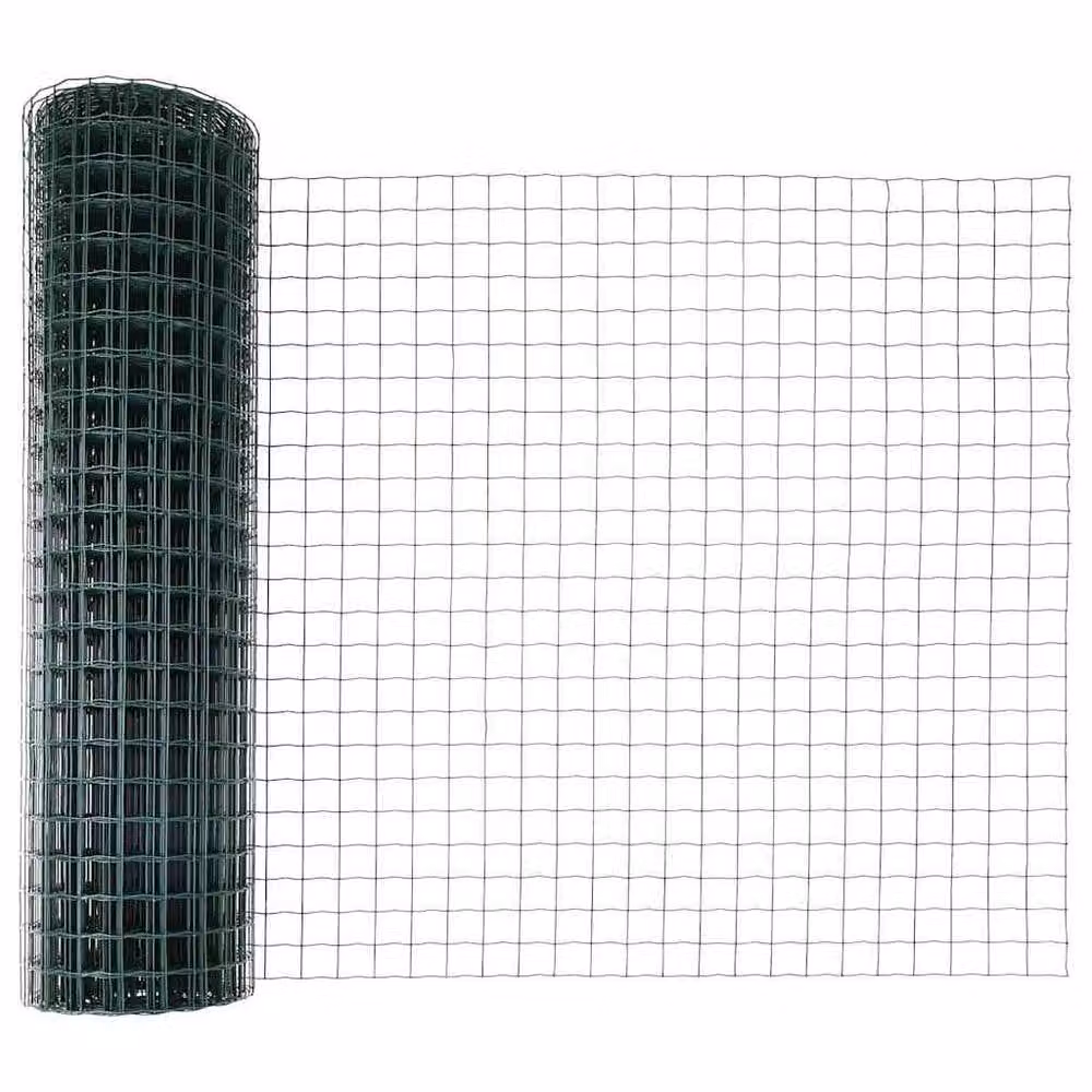 Berkfield Home Green Euro Fence with 13 Spike Posts, Galvanised Steel, W: 25 m, H: 1.2 m – 5