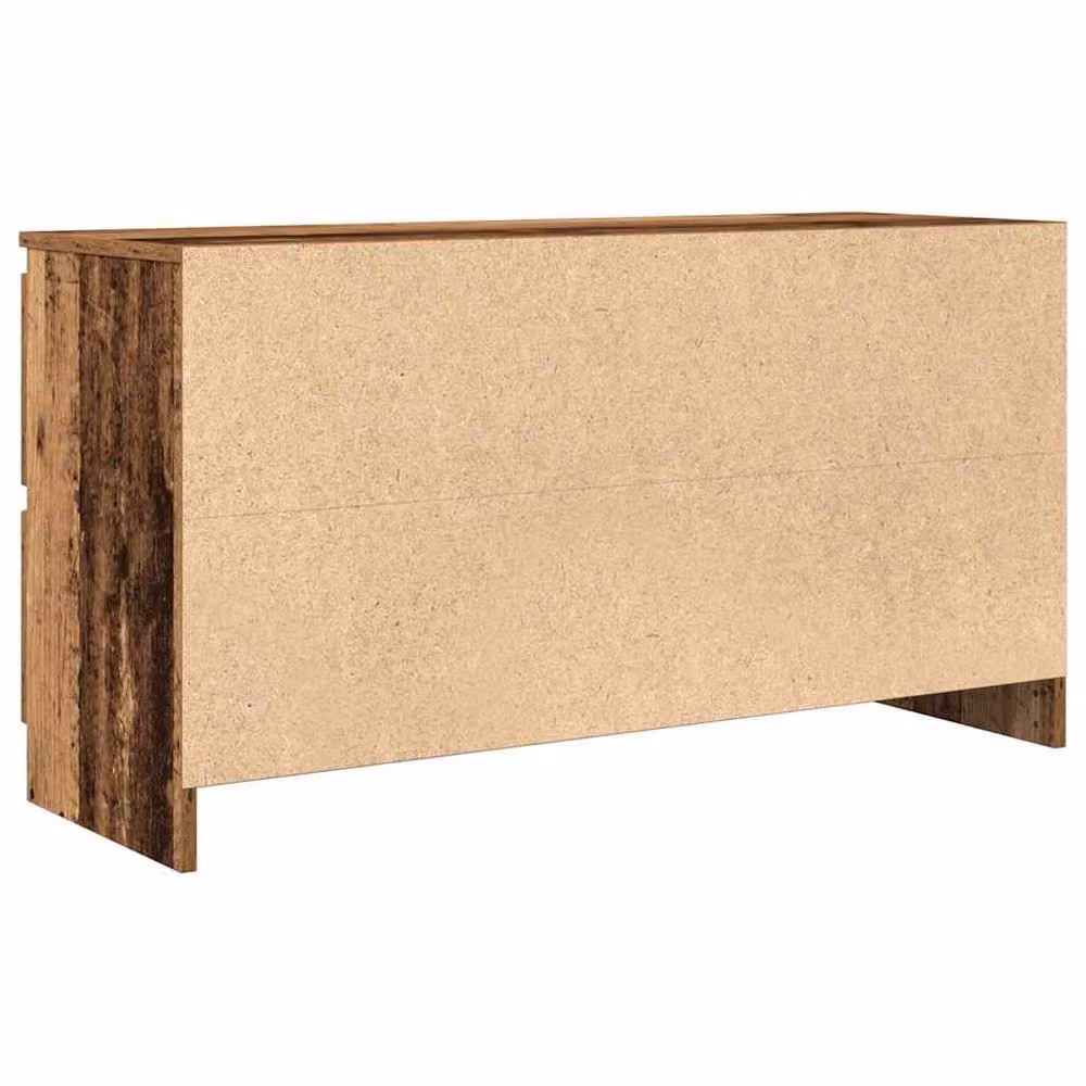 Berkfield Home Rustic Old Wood TV Cabinet in Brown, W/D/H: 100 x 35 x 54 cm – 5