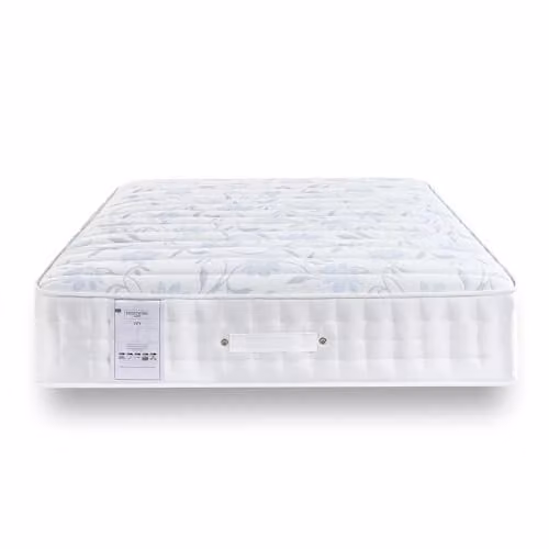 RestRelax Ivy 1000 Hybrid Aloe Vera Memory Mattress, White, W/D/H: 120 x 190 x 25 cm – 1
