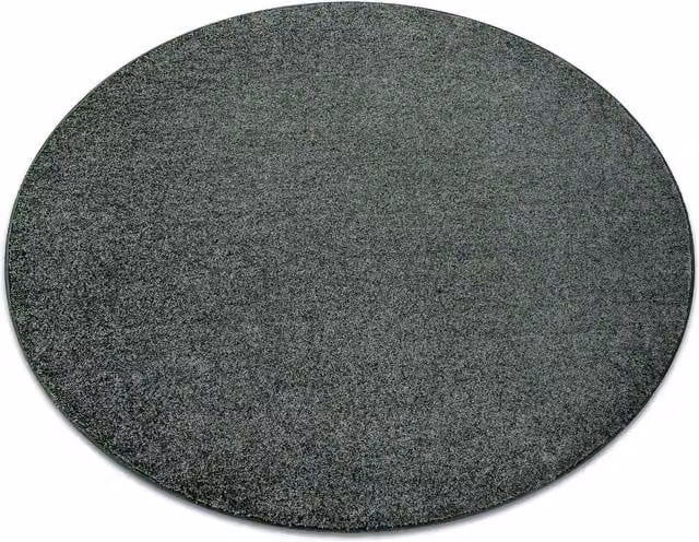 RugsX Indus Round Green Polyester Rug, Diameter: 200 cm