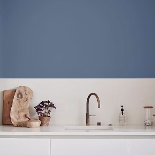 Crown Easyclean Matt Blue Kitchen Paint, 2.5L – 4