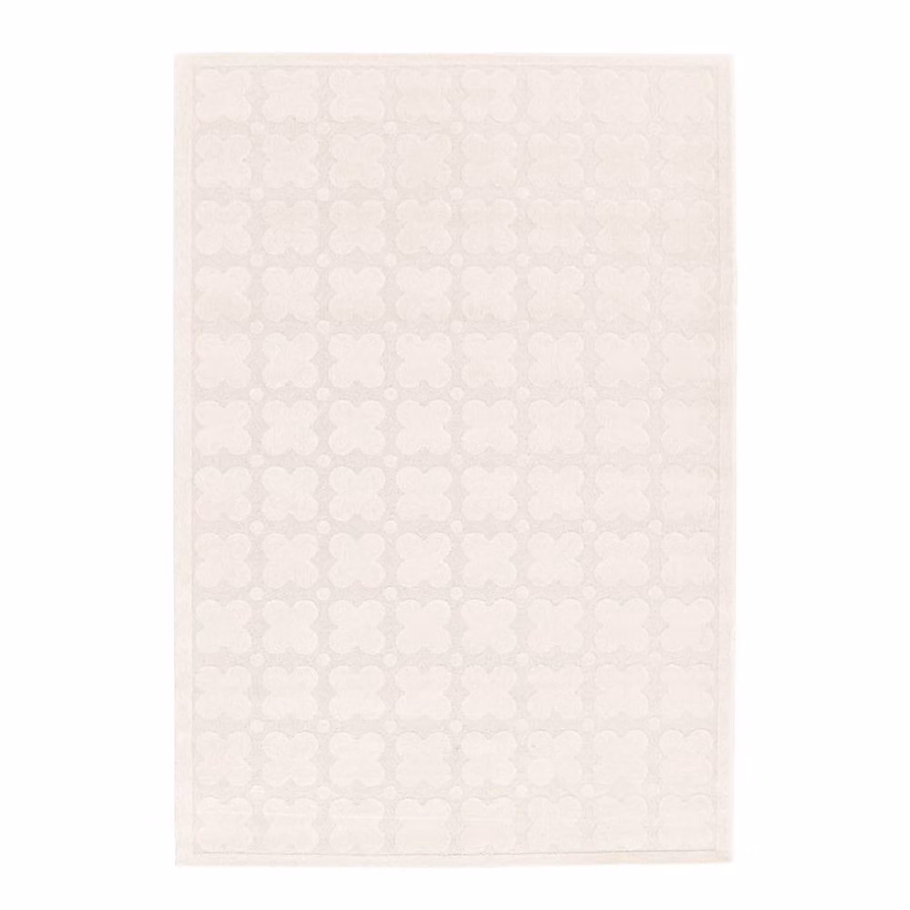 Sweekeek Abstract Graphic Pattern Indoor Rug in Beige, W: 160 cm, D: 230 cm – 2