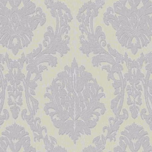 Erismann Versailles Collection 10288-37 Grey Abstract Non-Woven Wallpaper Roll