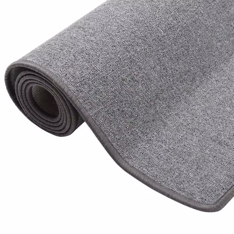 Berkfield Home Grey Rectangular Carpet Runner, W: 50 cm, L: 250 cm