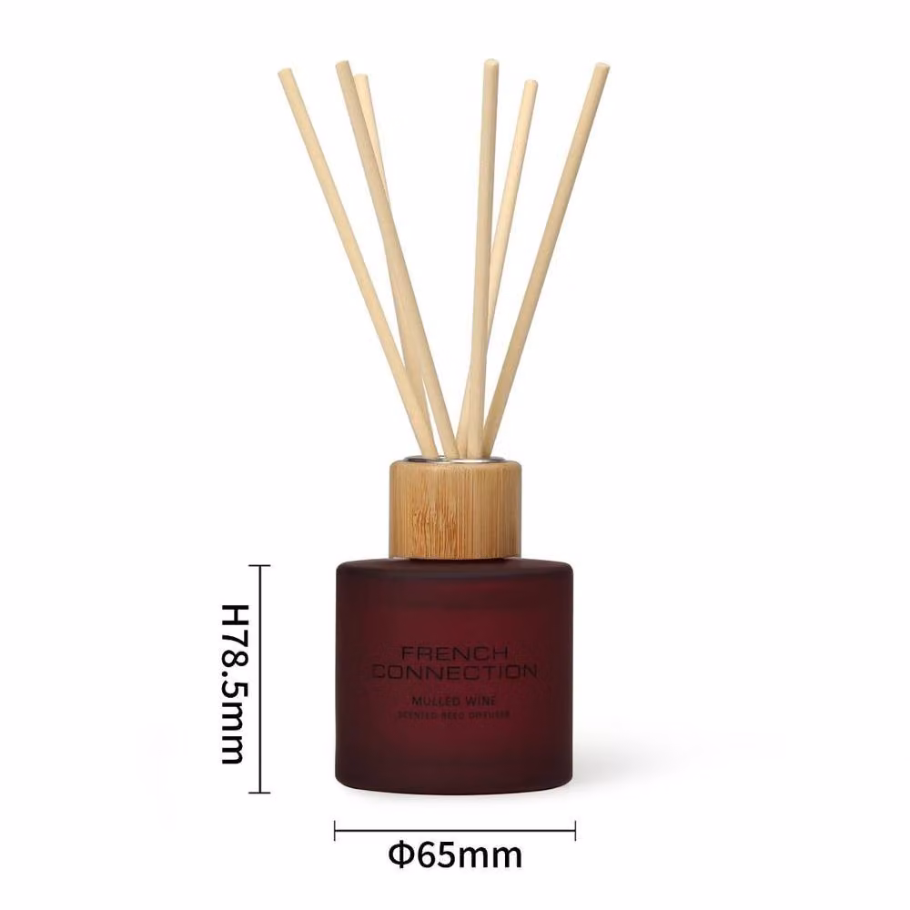 French Connection Mulled Wine Red Glass Reed Diffuser 100ml – 2
