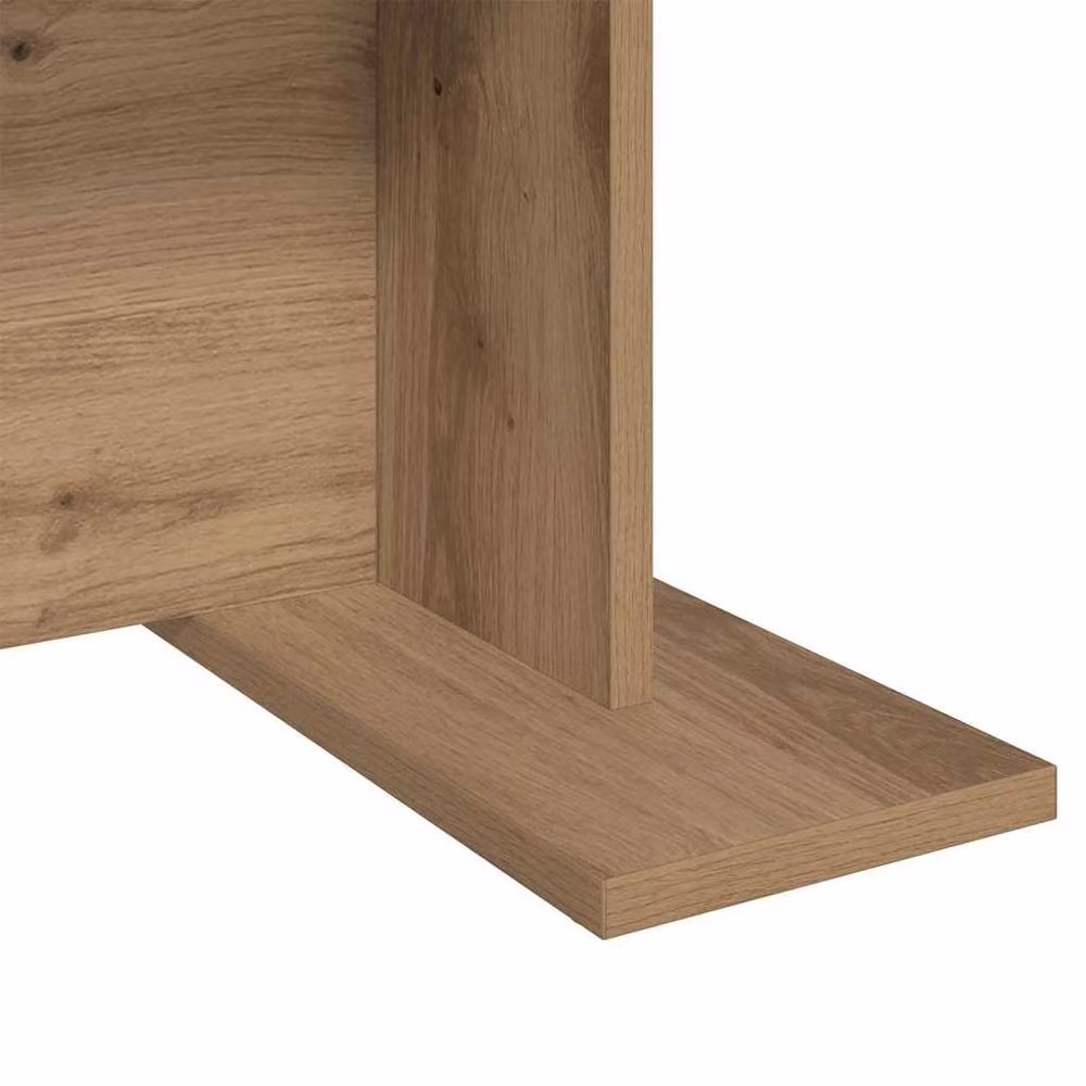 Berkfield Home Beautiful Coffee Table in Brown Artisan Oak and Engineered Wood, W: 103.5 cm, D: 60 cm, H: 40 cm – 4