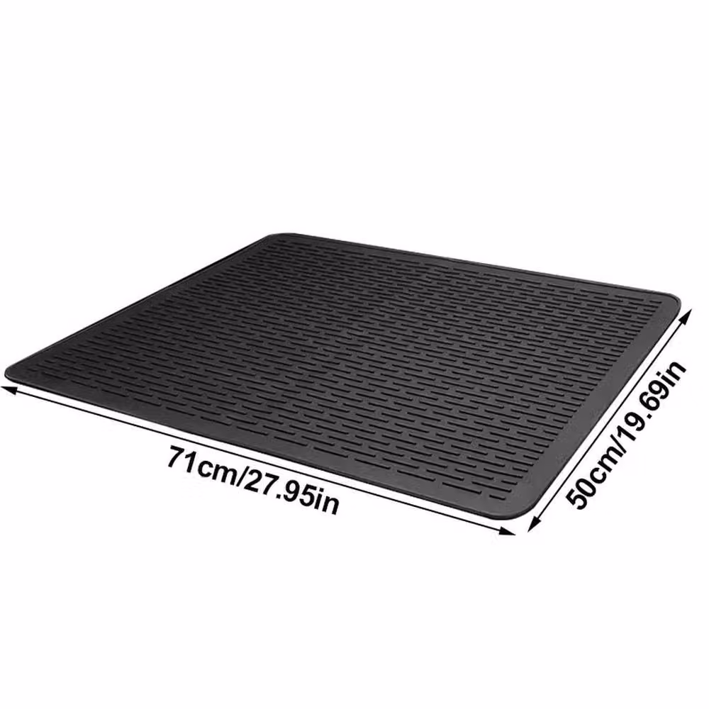 FLAVORA Silicone Electric Stove Cover Mat in Black – 2