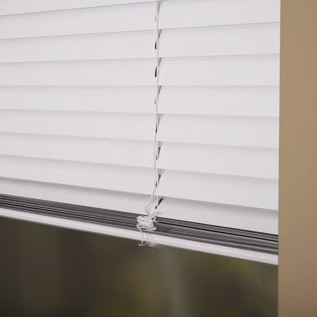 Premier Made To Measure 25mm Aluminium Venetian Blind in White
