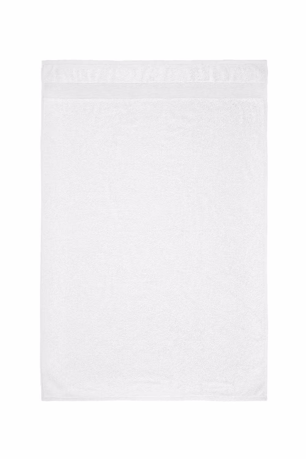 Catherine Lansfield White Fluffy Cotton Terry Bath Sheet – 2