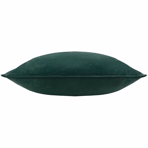 Paoletti Odisha Exotic Bird Embroidered Velvet Cushion in Green, W/D/H: 45 x 45 x 45 cm – 2