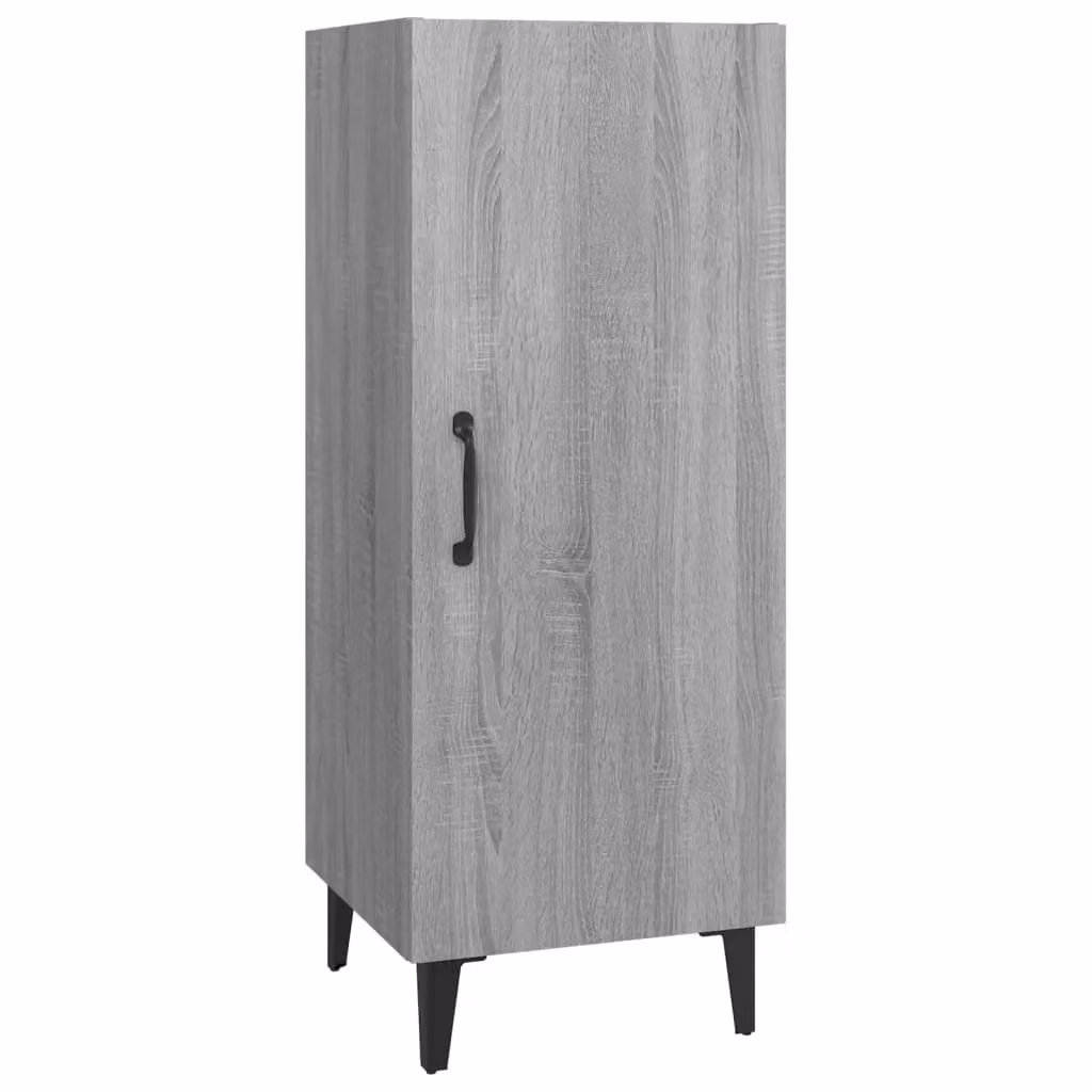Berkfield Home Grey Sonoma Sideboard in Engineered Wood, W/D/H: 34.5 x 34 x 90 cm – 2