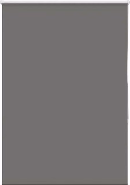 Berkfield Home Grey Blackout Roller Blind, Thermal Insulating Polyester, W: 110 cm, H: 175 cm