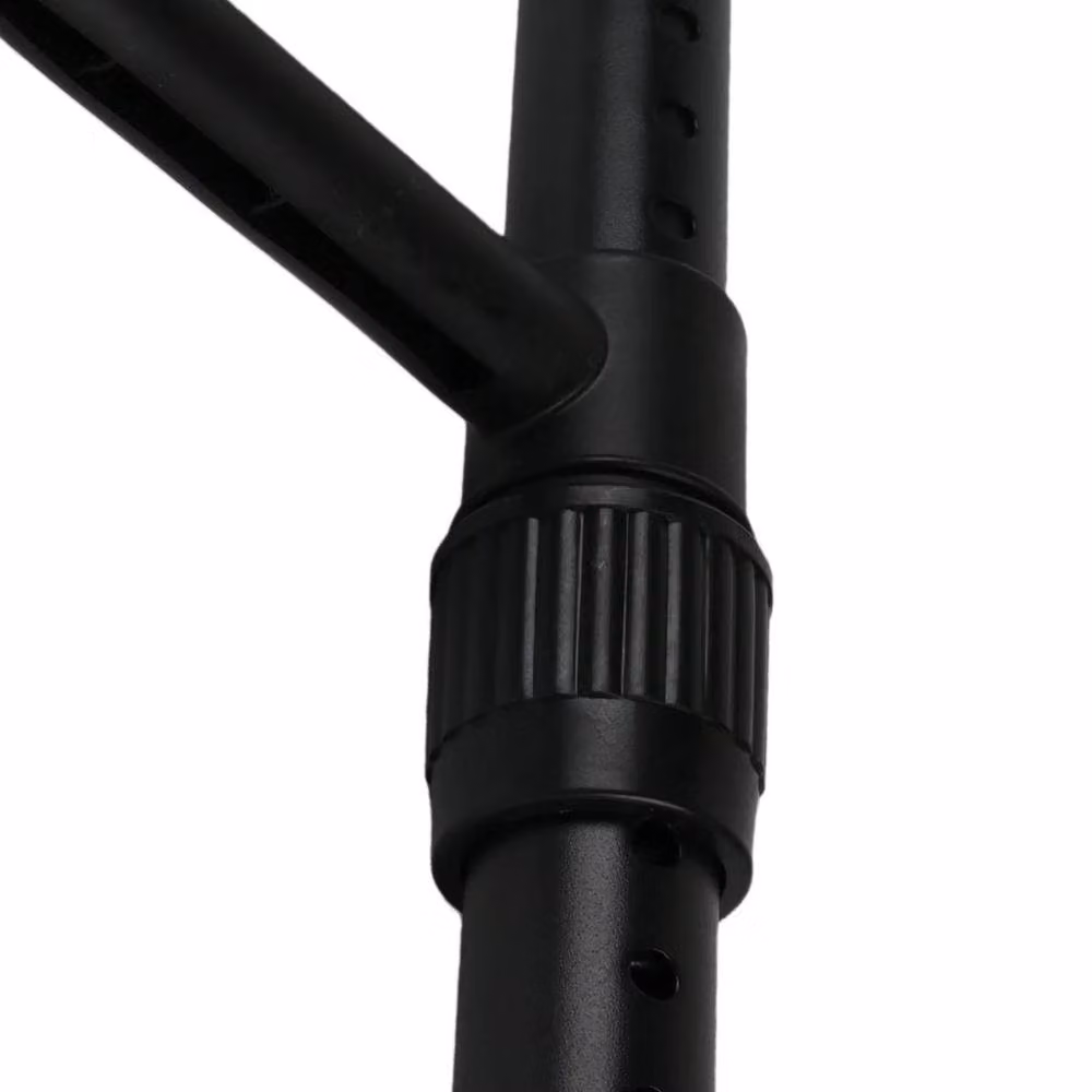 Kelvenix Adjustable Black Metal Floor to Ceiling Coat Rack – 2