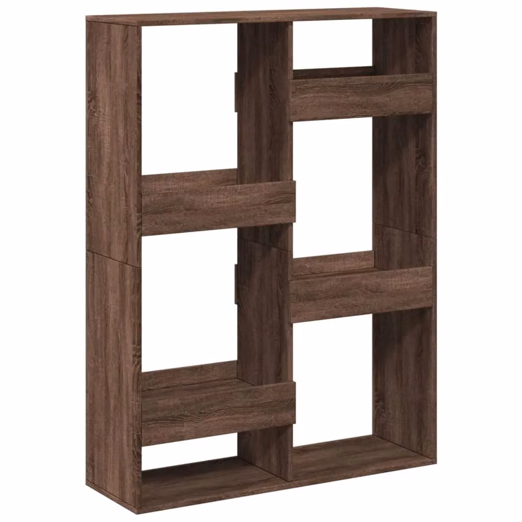 Berkfield Home Brown Oak Room Divider, W/D/H: 100 x 33 x 135 cm – 2
