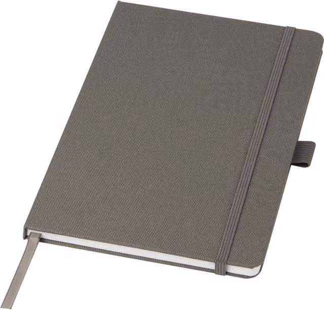 Marksman Honua A5 Lined Composition Notebook with Hardcover and Elastic Closure in Twilight Grey
