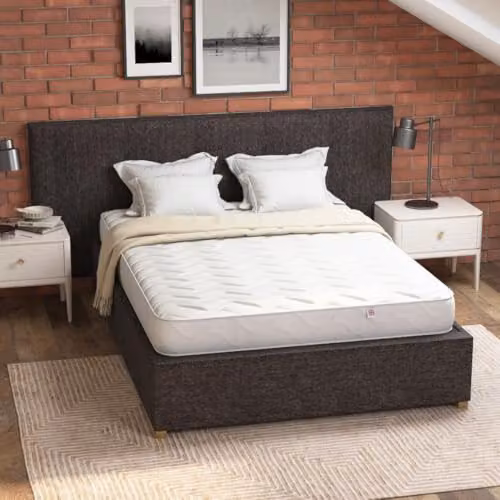 Aspire Beds Rolled Comfort Hybrid Plus Mattress, White, W/D/H: 75 x 190 cm
