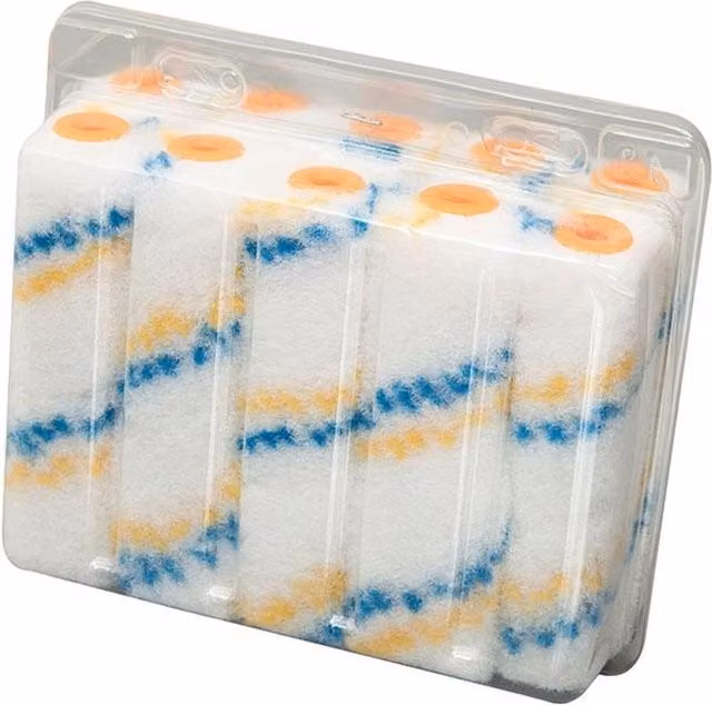 Pioneer Spirit Multicolour Solvent Based Radiator Roller Refill 10 Pack